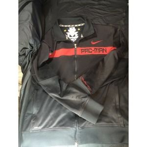 Nike Manny Pacquiao Therma Fit Mens Black Full Zip Jacket Size Large PAC Man 092